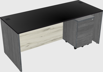 Rectangular desk