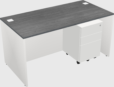 Bureau rectangulaire