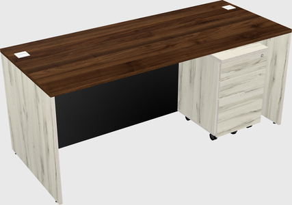 Rectangular desk