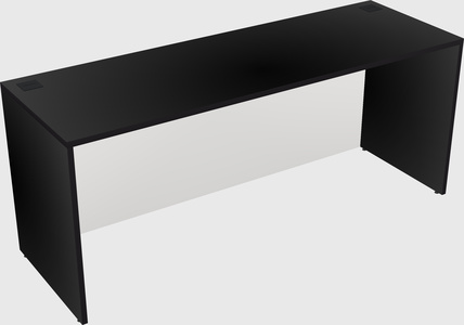 Rectangular desk