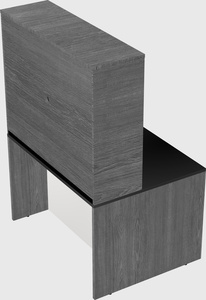 Rectangular desk