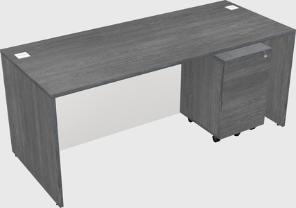 Rectangular desk
