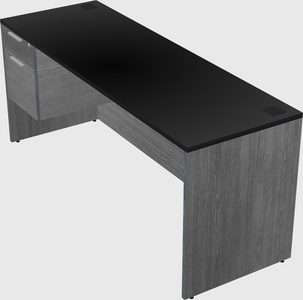 Rectangular desk
