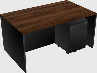 Rectangular desk