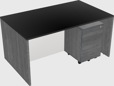 Rectangular desk