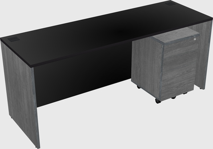 Rectangular desk