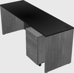 Rectangular desk