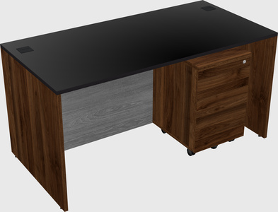 Rectangular desk