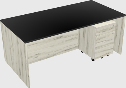 Rectangular desk