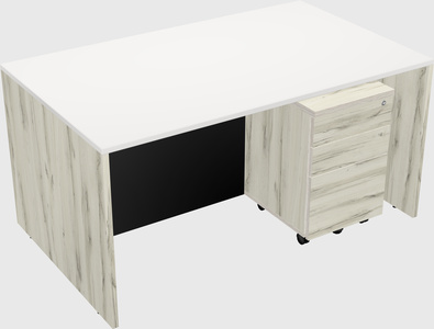 Rectangular desk