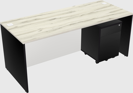 Rectangular desk