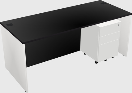 Bureau rectangulaire