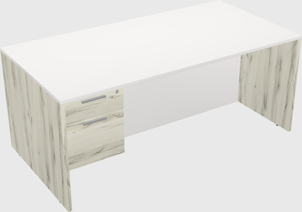 Rectangular desk