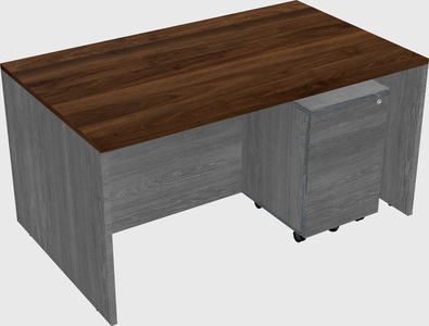 Bureau rectangulaire