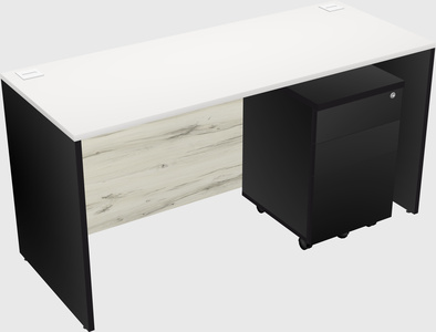 Bureau rectangulaire