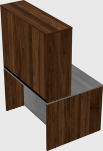Rectangular desk