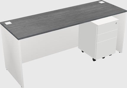 Rectangular desk