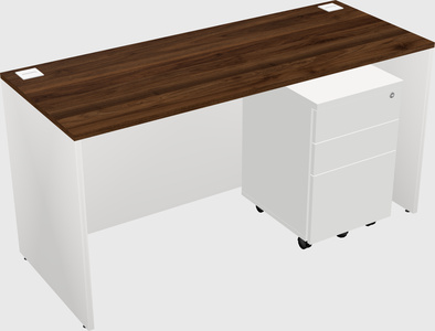 Rectangular desk