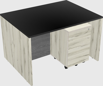 Rectangular desk
