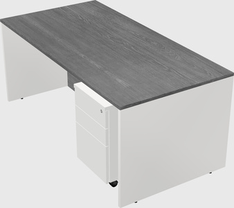 Rectangular desk