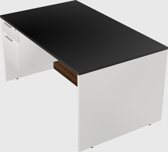 Rectangular desk