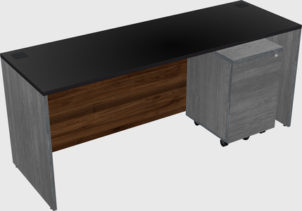 Rectangular desk