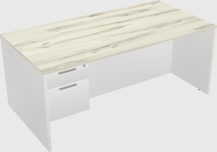 Rectangular desk