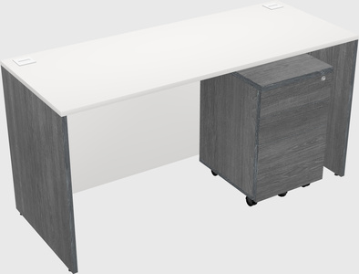 Rectangular desk