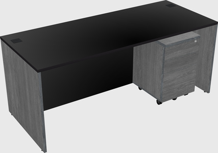 Rectangular desk