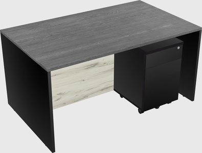 Rectangular desk