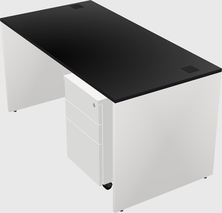 Rectangular desk