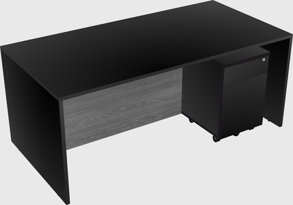 Rectangular desk