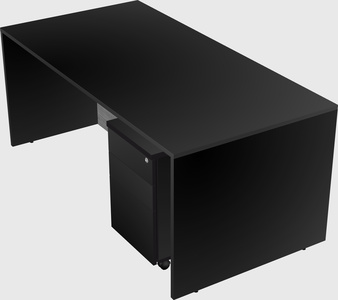 Rectangular desk
