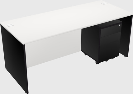 Rectangular desk