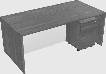 Rectangular desk