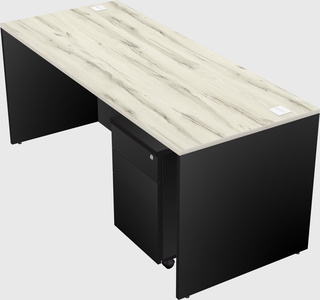 Rectangular desk