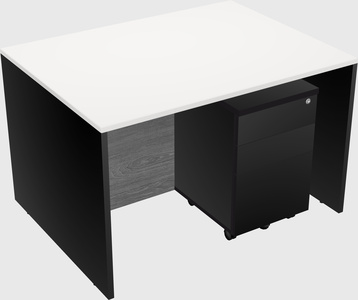 Rectangular desk