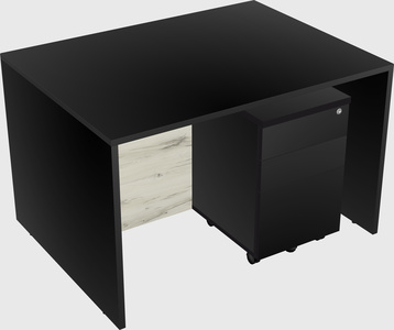 Rectangular desk