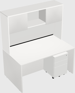 Bureau rectangulaire