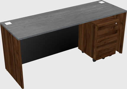 Rectangular desk