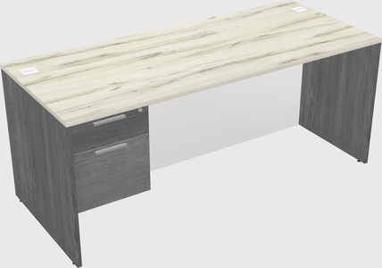 Rectangular desk