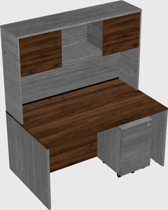 Rectangular desk