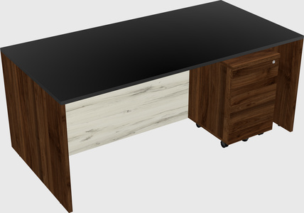 Rectangular desk