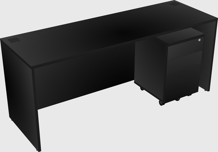 Bureau rectangulaire