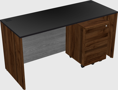 Rectangular desk