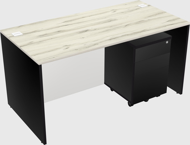 Rectangular desk