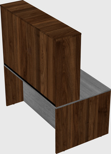Rectangular desk