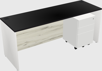 Bureau rectangulaire