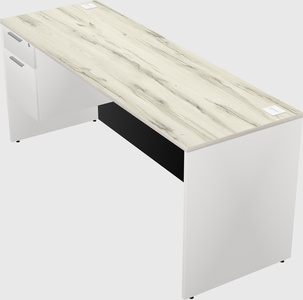 Rectangular desk