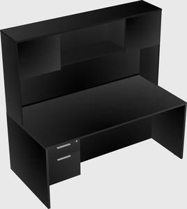 Rectangular desk